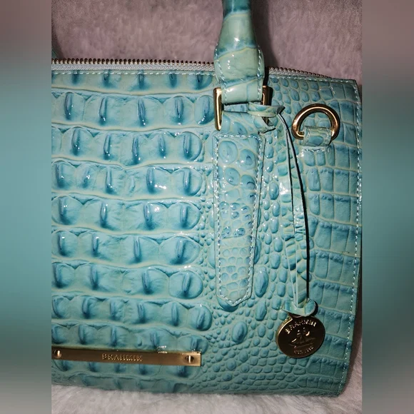 Brahmin Anywhere Convertible Satchel Glass Glossy - Picture 5 of 13